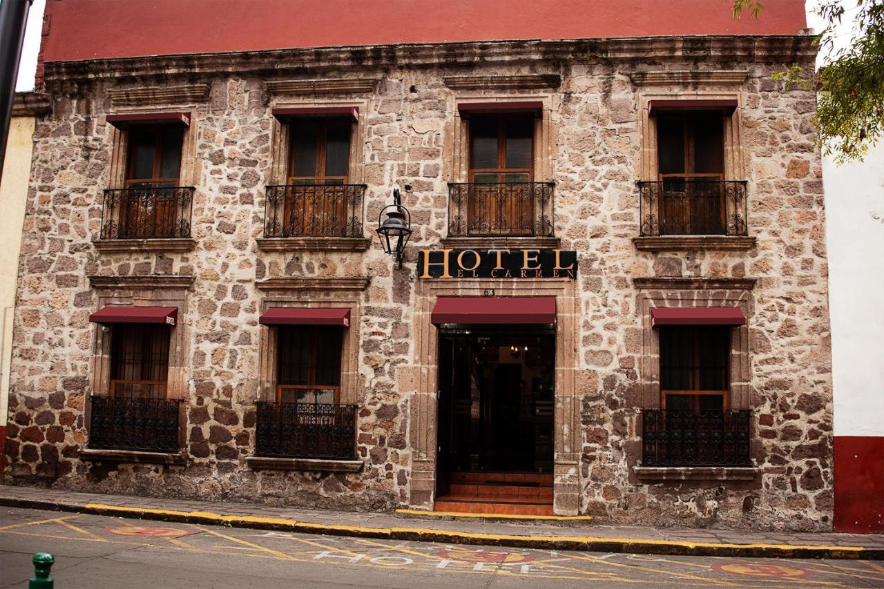 Hotel El Carmen, Morelia Bagian luar foto