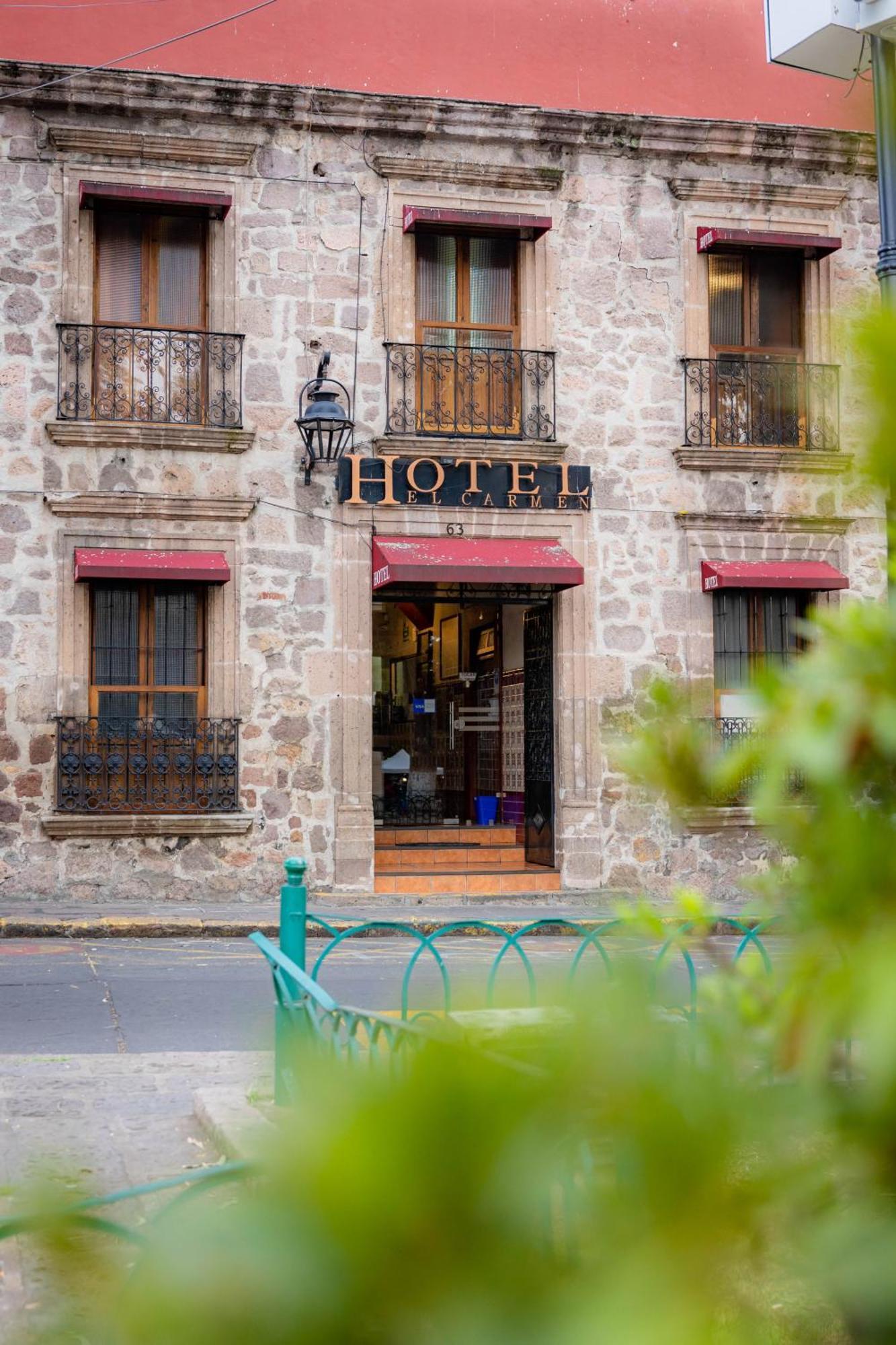 Hotel El Carmen, Morelia Bagian luar foto